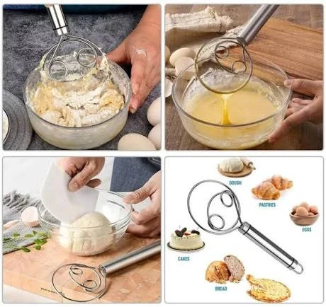 Dutch Dough Whisk, Bread Whisk, or Dough Mixer one pc