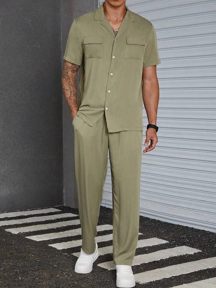 Men's Irish Linen Co-Ord Set Size Small to Large