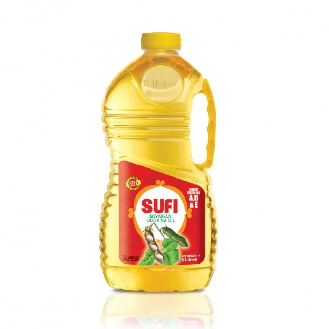 Sufi Soya Bean Oil Bottle 4.5LTR