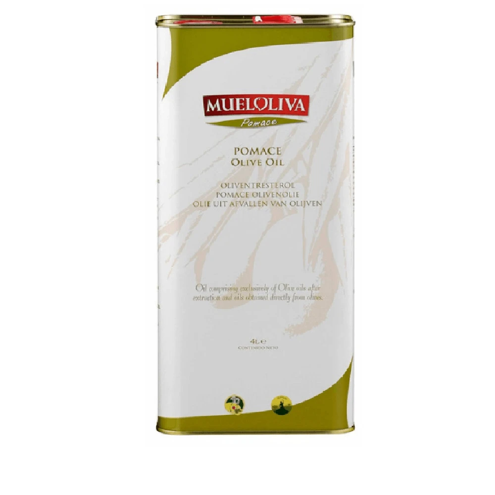 Muelolive Olive Pomace Oil Tin 4L